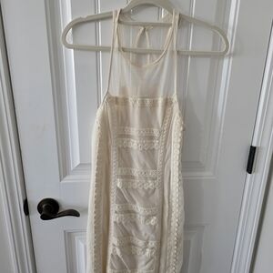 Abercrombie & Fitch Beige Lace Top